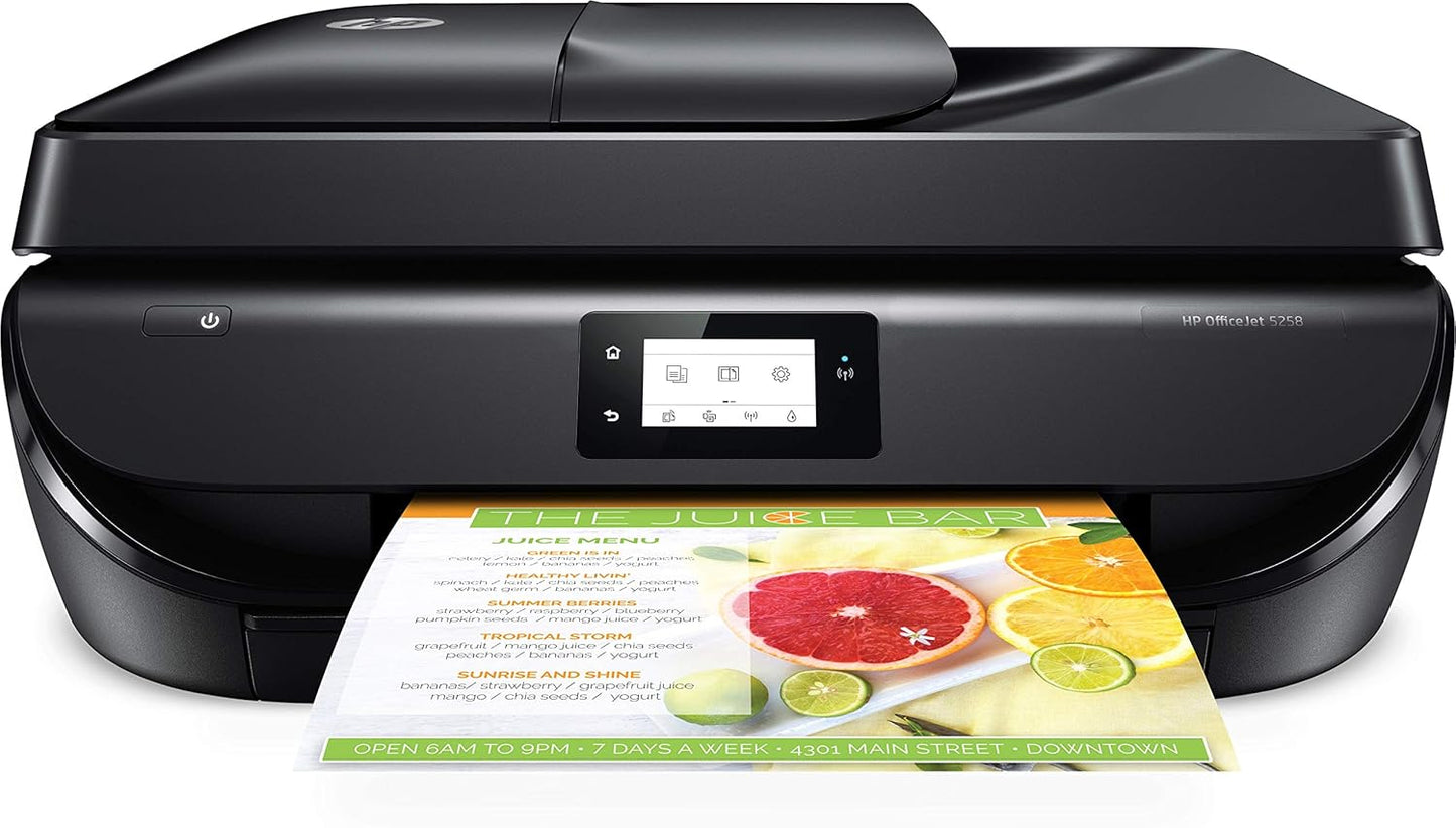 HP OfficeJet 5258 / 5255 All-in-One Wireless Printer (Refurbished)