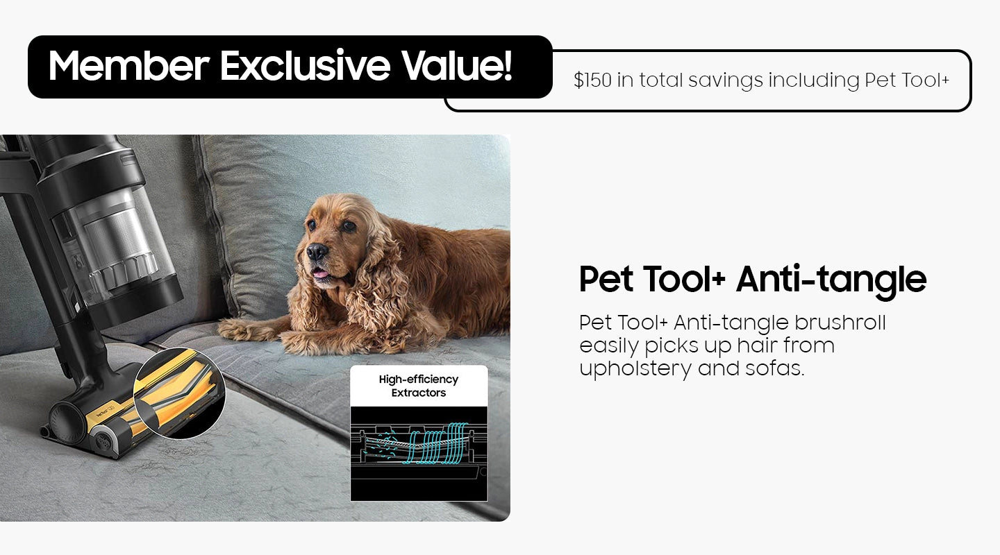 Samsung - BESPOKE Jet Cordless Stick Vacuum with All-in-One Clean Station  NEW