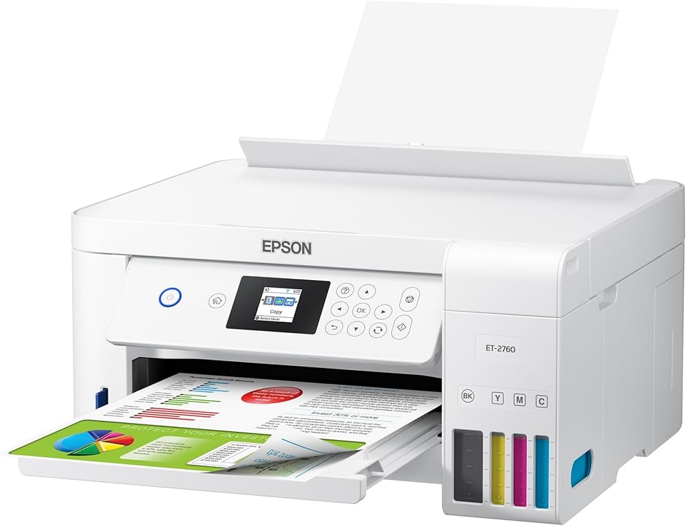 Epson EcoTank ET-2760SE All-in-One Printer (Refurbished)