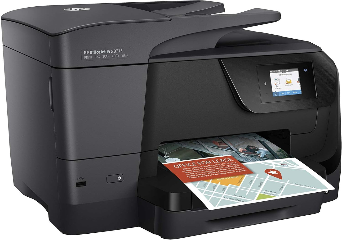 HP OfficeJet Pro 8715  8710 All-in-One Printer (Refurbished)