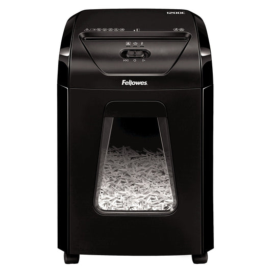 Fellowes 1200C Cross-Cut Paper Shredder (Refurbished)
