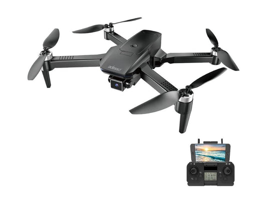 Adesso CyberDrone X3 2K FPV Camera Drone GPS WiFi 300 Meter Range Dual Control Lightweight Quadcopter with Gimbal and Remote