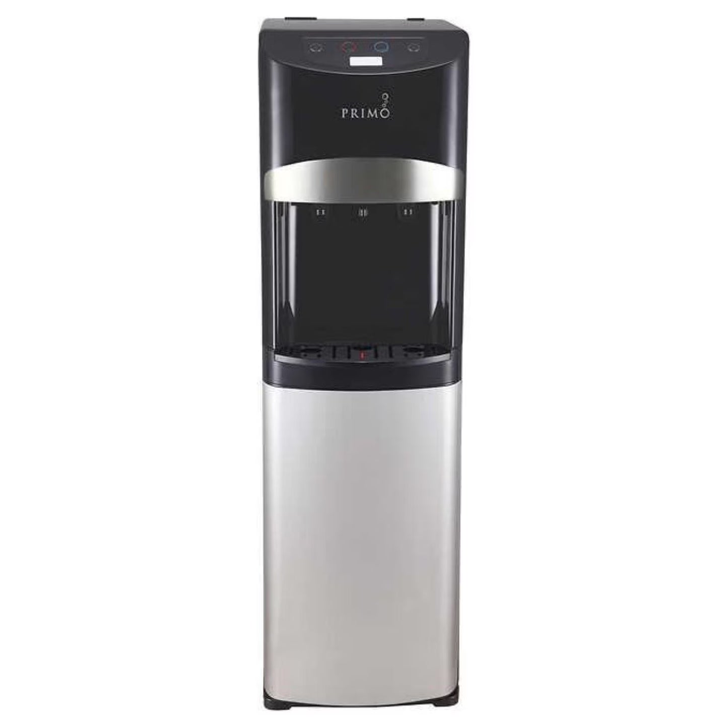 Primo Electronic Control Black & Stainless Steel Bottom Load Water Cooler